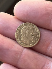 5 Francs Napoleon 1863 A - Or