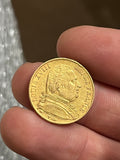 20 Francs LOUIS XVIII - buste - 1814 W - RARE (59k exemplaires)  - Or