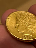 10 Dollars Indien 1914 S - San Francisco - Or - États-unis