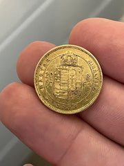 20 Francs / 8 Florint - 1878 - Hongrie - Or
