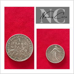 1 Franc Semeuse - 1912  -  ARGENT