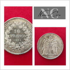 10 Francs Hercule - 1965  -  ARGENT