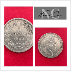 5 Francs - Ecu Louis-Philippe 1 - 1840 B Rouen