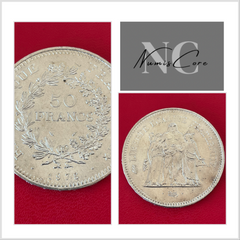 NumisCore - 50 Francs Hercule - 1978  -  ARGENT - Etat supérieur