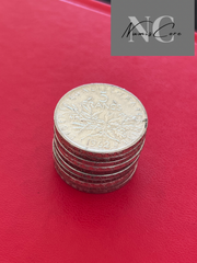 Lot de 10 X 5 Francs Semeuse - 12g - Argent 835/1000 - années et états divers - de belles monnaies / piece