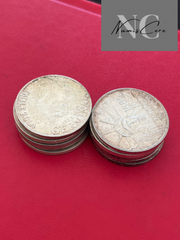 Lot de 10 X 100 Francs - 15g - Argent 900/1000 - années et états divers - de belles monnaies / piece - NumisCore