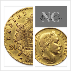 NumisCore - Lot de 10 X 20 Francs Or (Napoléon/Coq-Marianne) - belle monnaie piece or - french coin gold  - NumisCore