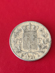 5 Francs Louis XVIII – Buste nu - 1821 A pour Paris