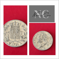 5 Francs Louis XVIII – Buste nu - 1821 A pour Paris ; By NumisCore.com