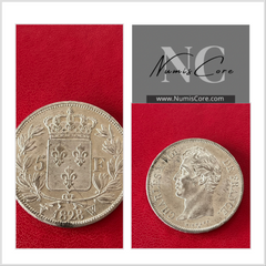 5 Francs Charles X - 1828 W pour Lille - Magnifique exemplaire