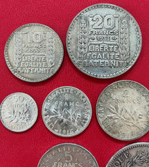 Pack premier investissement 100 euro - découvrez la collection des monnaies Française en argent!